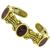 B Kieselstein-Cord Intaglia Gold Cuff 