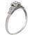 0.45ct Diamond Art Deco Engagement Ring