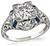 Vintage 1.03ct Diamond Engagement Ring