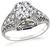 Art Deco 1.20ct Diamond Engagement Ring