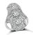 Art Deco 1.40ct Diamond Platinum Ring