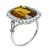 Citrine Diamond Ring