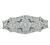 Diamond Sapphire Pin