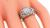 Art Deco Round Brilliant Cut Diamond Platinum Engagement Ring