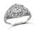 Vintage 0.85ct Diamond Engagement Ring