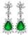 Emerald Diamond Earrings