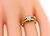 Cushion Cut Diamond 18k Yellow Gold Engagement Ring