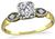 Estate 0.50ct Diamond Engagement Ring