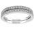 Platinum Diamond Wedding Band Set