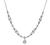 Estate 0.63ct Diamond 0.40ct Side Diamond Necklace