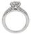 14k White Gold 0.65ct Diamond Engagement Ring