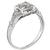 0.60ct Diamond Art Deco Engagement Ring