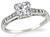 Vintage 0.65ct Diamond Engagement Ring