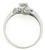 Platinum 0.70ct Diamond Ring