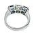 14k Gold Sapphire Diamond Ring
