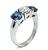 Diamond Sapphire Gold Ring