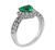 Emerald Diamond Ring