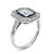 Diamond Sapphire Engagement Ring