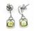 18k Gold Yellow and White Diamond Earrings