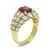Ruby Diamond Gold Ring