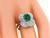 Emerald Cut Emerald Baguette Cut Diamond Platinum Cocktail Ring