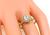 Cushion Cut Diamond 14k Yellow Gold Engagement Ring