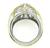 Platinum 18k Yellow Gold Diamond Ring