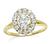 Estate 1.15ct Diamond Halo Engagement Ring