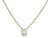 Estate 1.15ct Diamond Yellow Gold Solitaire Pendant Necklace