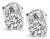 Estate 1.34ct Diamond Stud Earrings