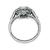 Diamond Sapphire Engagement Ring