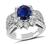 Estate 1.76ct Sapphire 1.83ct Diamond Ring