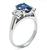 Sapphire Diamond Engagement Ring