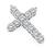 Estate 1.81ct Diamond Cross Pendant