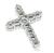 14k Gold Diamond Cross Pendant