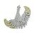 Estate 10.50ct Diamond Gold Swan Pin