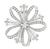 Estate 10.00ct Diamond Platinum Pin