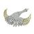Diamond Gold Pin
