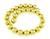 1950s 14k Yellow Gold Bead Necklace