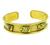 Enamel Gold Bangle