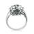 Platinum Diamond Sapphire Ring