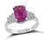 Estate 2.03ct Pink Sapphire Diamond Ring