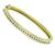Estate 2.20ct Diamond Gold Bangle