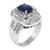 Sapphire Diamond Ring