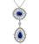 Sapphire Diamond Pendant Necklace