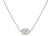 Estate 2.46ct Diamond Solitaire Pendant Necklace