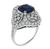 Sapphire Diamond Ring