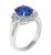 Sapphire Diamond Engagement Ring