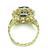 14k Yellow Gold Sapphire Victorian Ring
