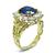 Sapphire Diamond Gold Ring